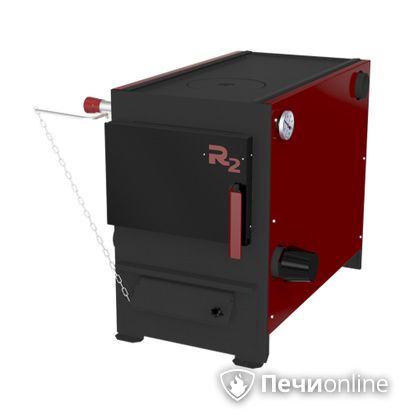 Твердотопливный котел Термокрафт R2 15 кВт конфорка термометр круглый выход в Нижнем Тагиле